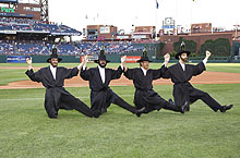The Amazing Bottle Dancers at The Phillies' Jewish Heritage Celebration''